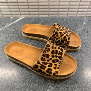 Yokono Leopard Sandals